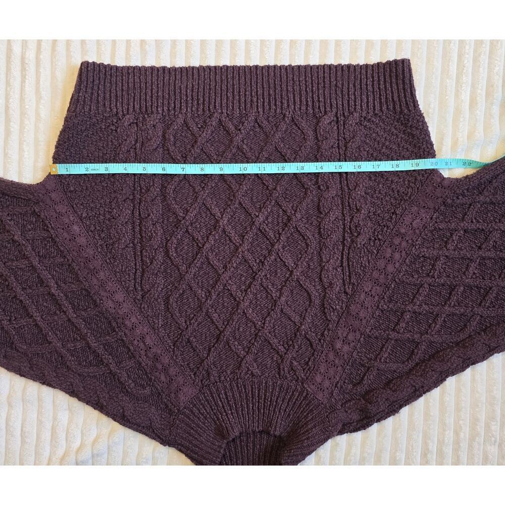 Free People Parfait Pullover Diamond Pattern Mockneck Sweater - Picture 9 of 11